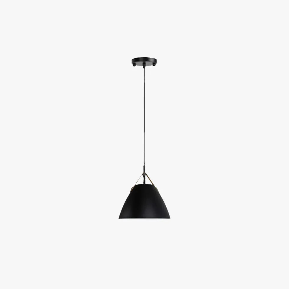 Black Light Single Pendant For Bedroom Morandi Metal Ip20