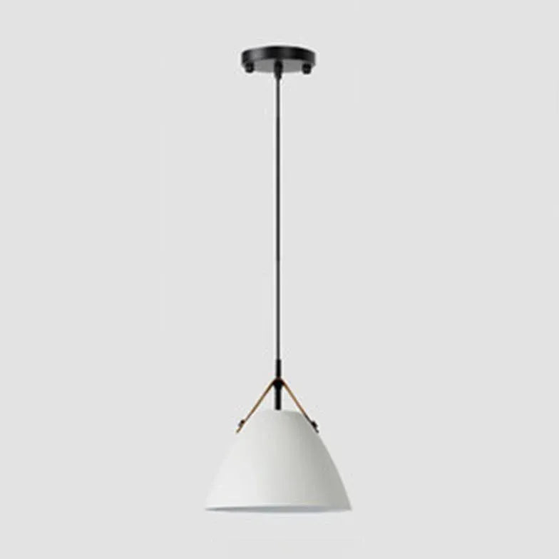 Black Light Single Pendant For Bedroom Morandi Metal Ip20