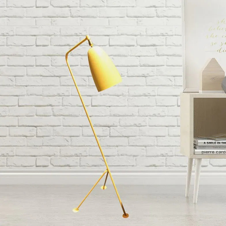 Black Tripod Floor Lamp For Bedroom Morandi Metal Plug Led Ip20