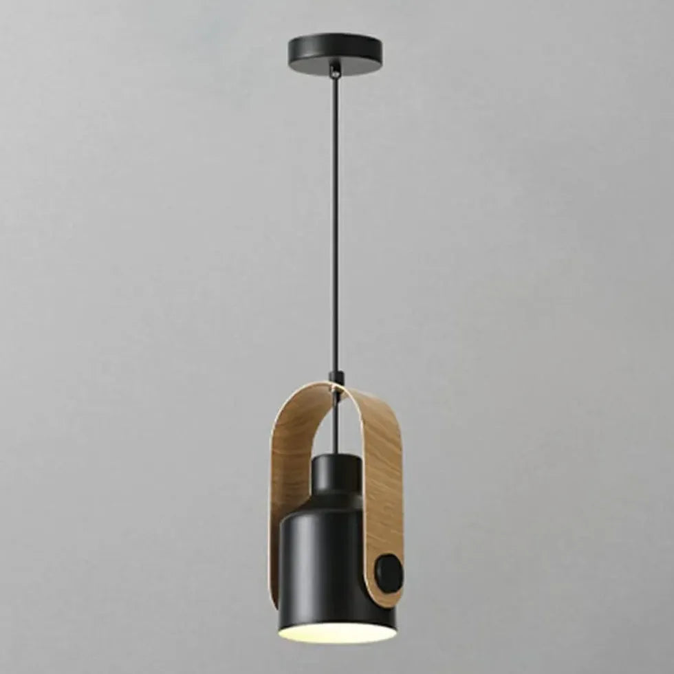 White Light Single Pendant For Bedroom Morandi Metal Ip20 Led Dimmable