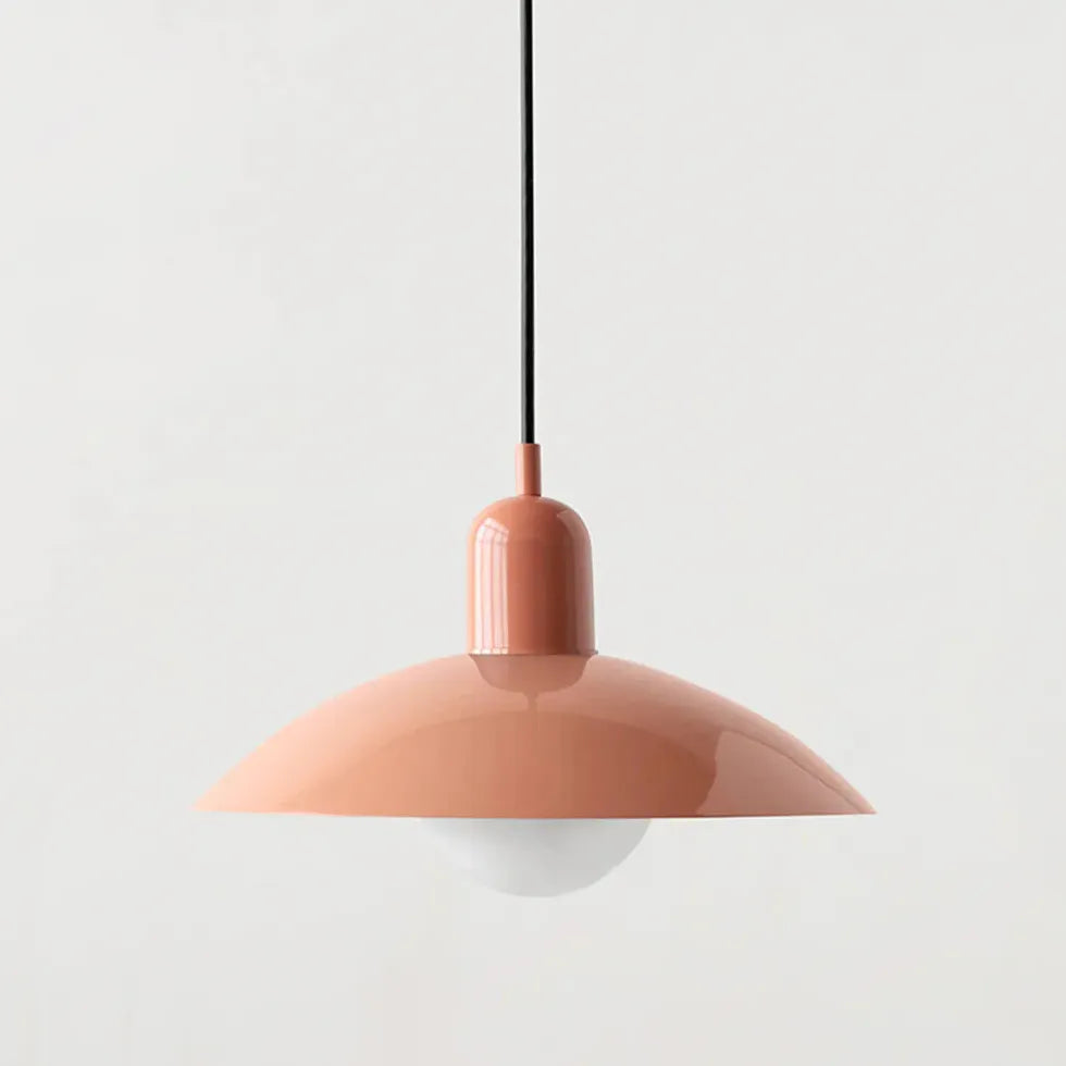 Light Single Pendant For Bedroom Morandi Metal