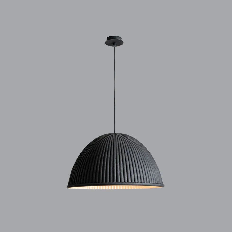 Black Light Single Pendant For Bedroom Morandi Resin Ip20