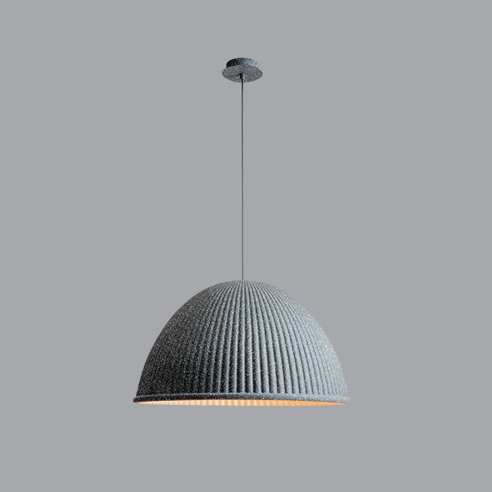 Black Light Single Pendant For Bedroom Morandi Resin Ip20