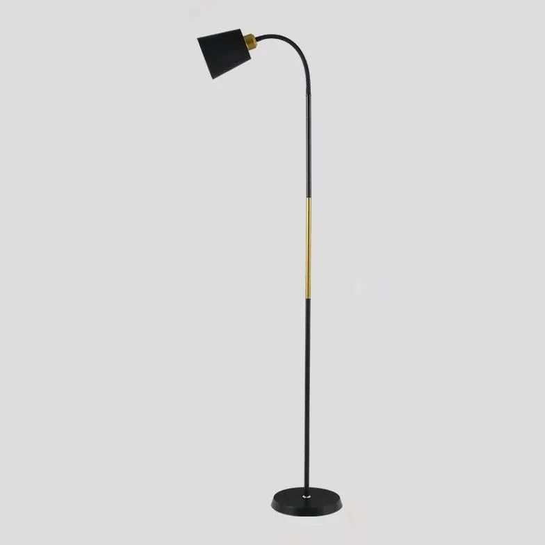 Black Floor Lamp For Bedroom Morandi Metal Plug