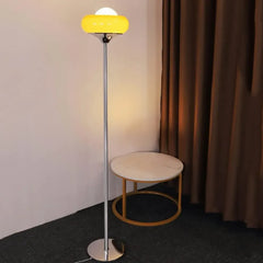 Floor Lamp For Study Room Morandi Metal & Glass Warm White Plug