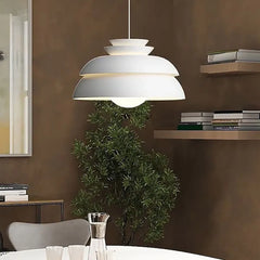 White Light Single Pendant For Kitchen Morandi Metal Ip20