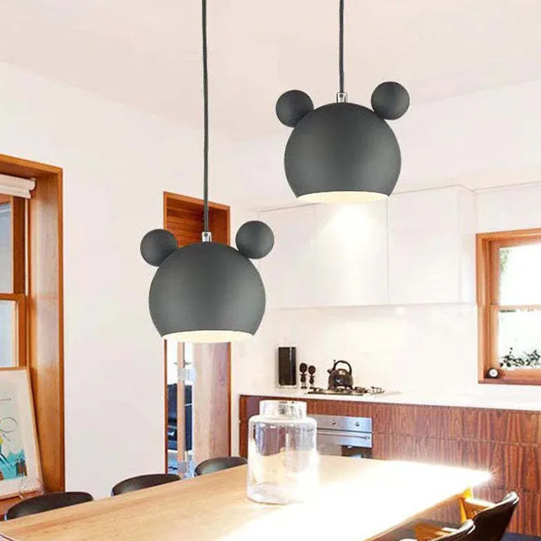 Bedside Pendant Light For Children's Room Morandi Metal Warm White Ip20 Led