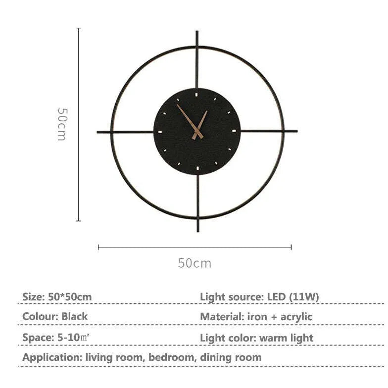 Black Flush Wall Light For Study Room Nielsen Metal & Acrylic Warm White Ip20