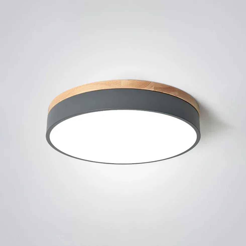 Led Ceiling Light For Kitchen Round Morandi Metal