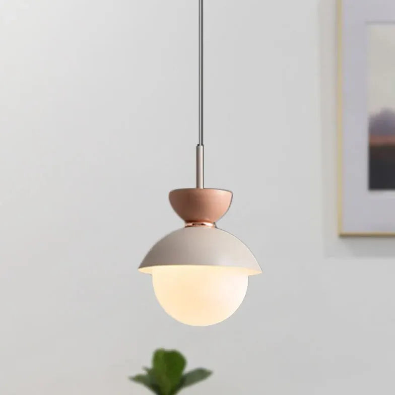 Bedside Pendant Light For Kitchen Morandi Metal Ip20