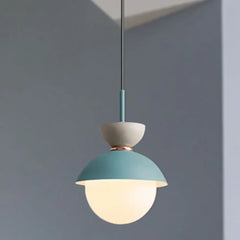 Bedside Pendant Light For Kitchen Morandi Metal Ip20