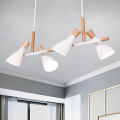 White Chandelier For Bedroom Morandi Wood Ip20