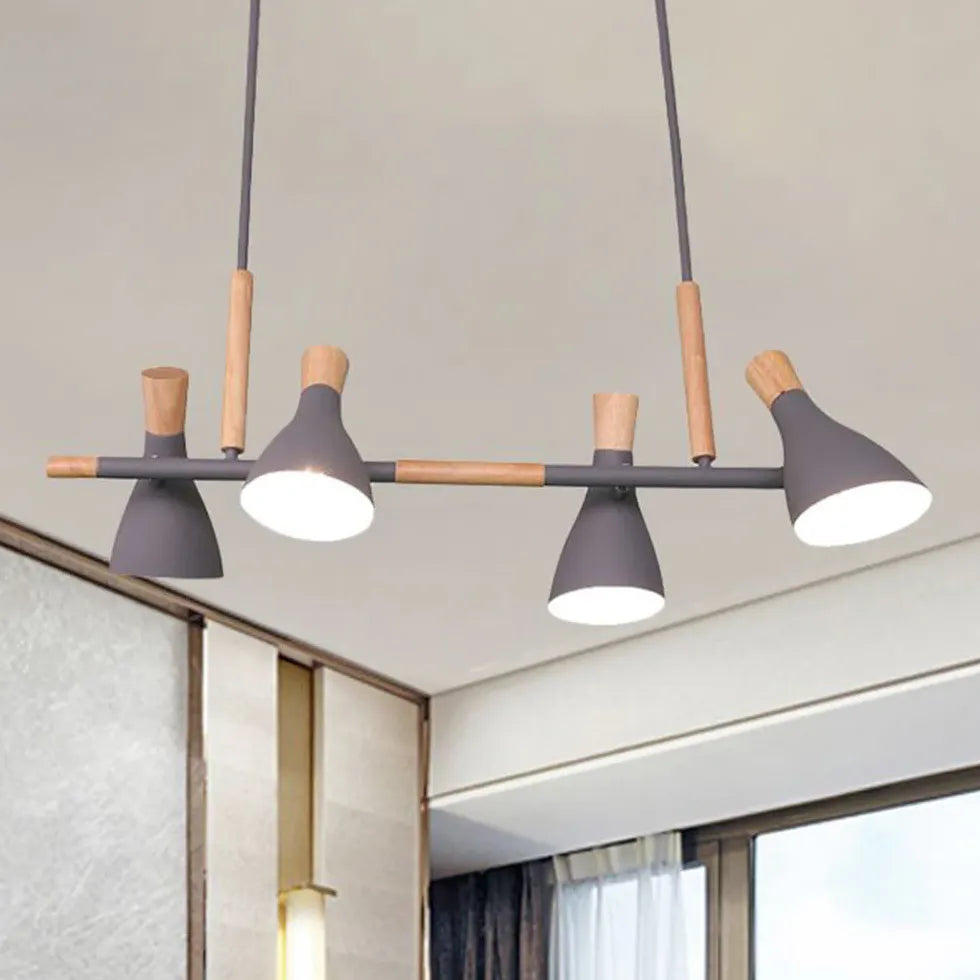 White Chandelier For Bedroom Morandi Wood Ip20