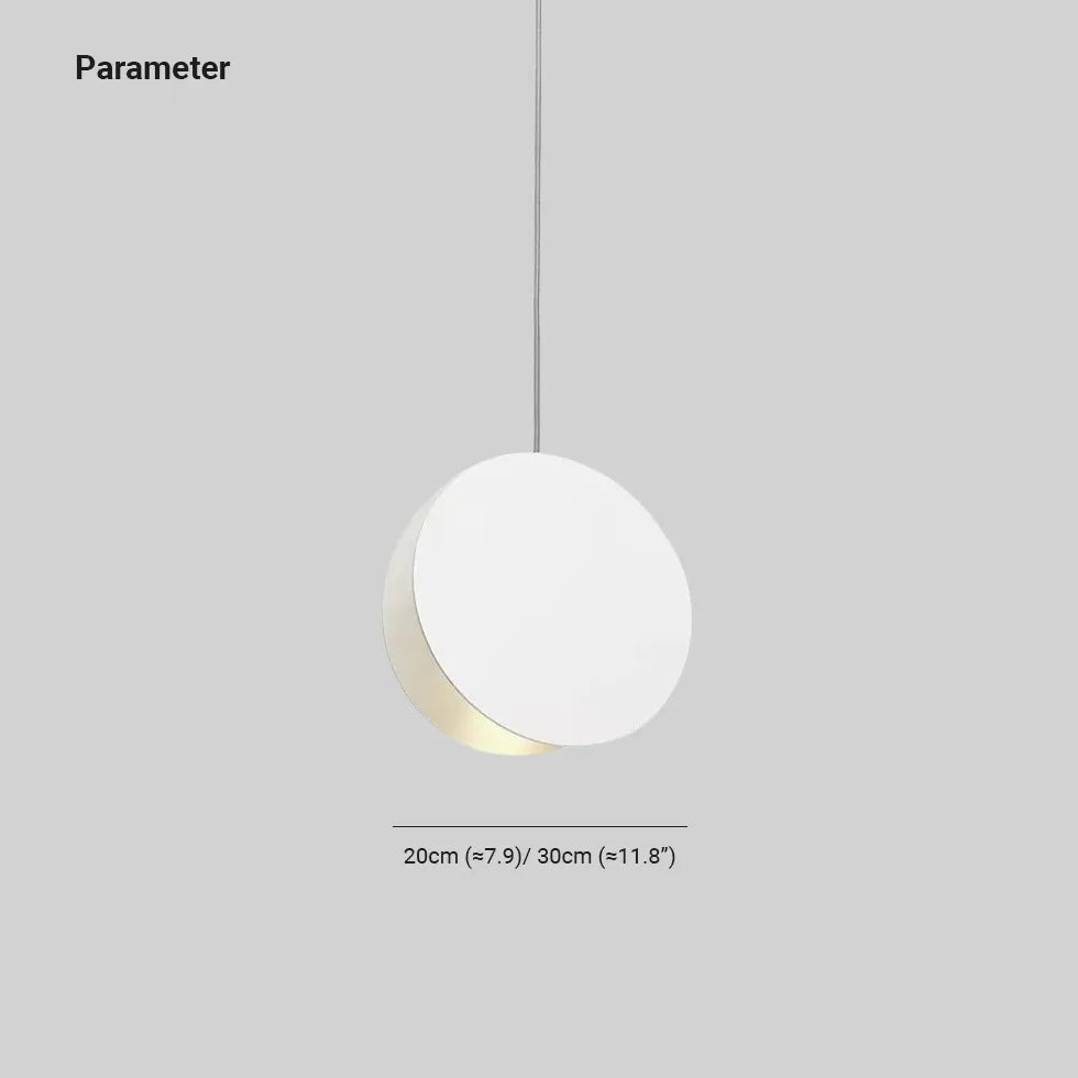 Light Single Pendant For Bedroom Round Morandi Metal Ip20