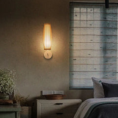 Single Arm Wall Light For Bedroom Muto Bamboo Led