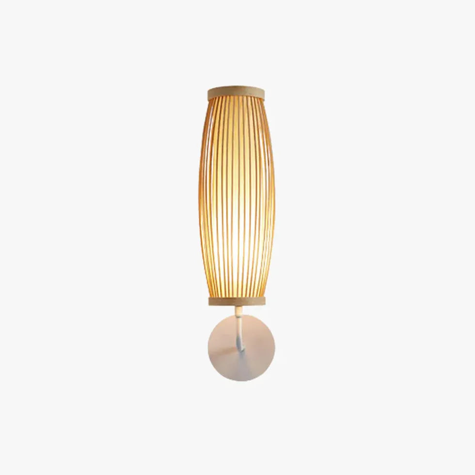 Single Arm Wall Light For Bedroom Muto Bamboo Led