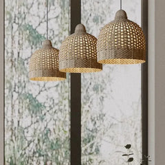 Light Single Pendant For Bedroom Muto Bamboo