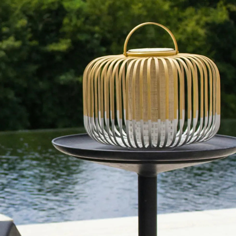 Muto Pendant Light Rattan Modern