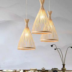 Muto Pendant Light Rattan Modern