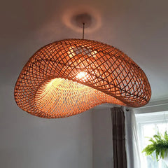 Rattan For Bedroom Muto Metal & Rattan Led