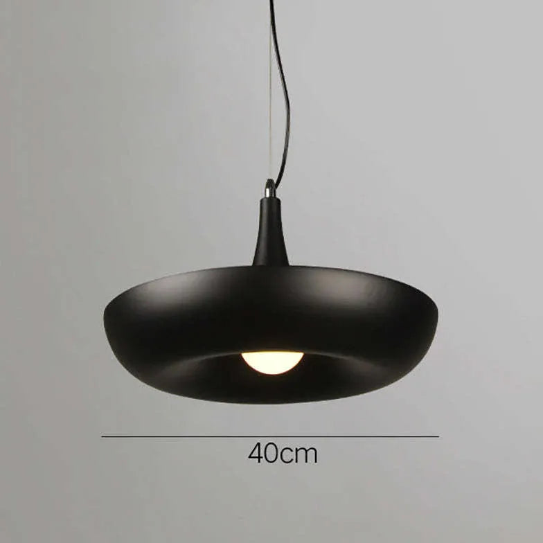 Light Single Pendant For Living Room Round Nest Metal Ip20 Warm White