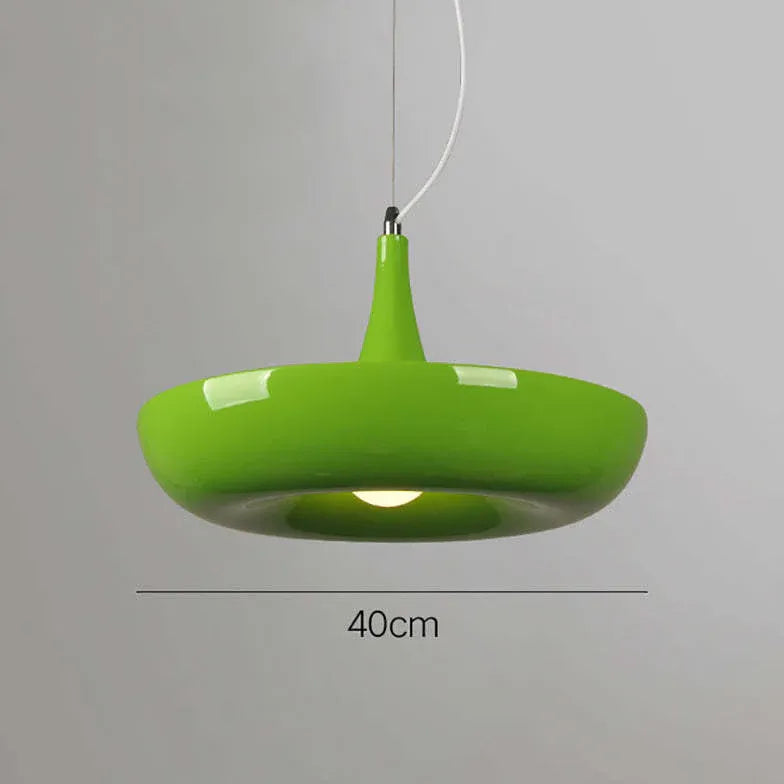 Light Single Pendant For Living Room Round Nest Metal Ip20 Warm White