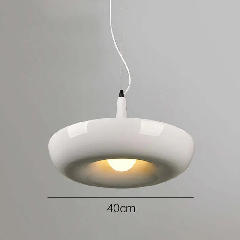 Light Single Pendant For Living Room Round Nest Metal Ip20 Warm White