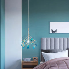 Modern Chandeliers For Bedroom Nordic Metal Warm White