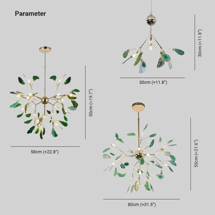 Modern Chandeliers For Bedroom Nordic Metal Warm White