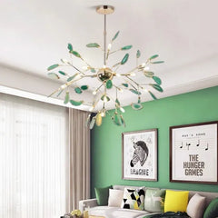 Modern Chandeliers For Bedroom Nordic Metal Warm White