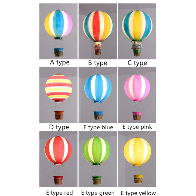 Nordic Creative Colorful Balloon Acrylic Light Single Pendant