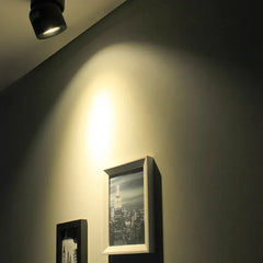 Black Flush Light For Bedroom Novak Metal Ip20 Led