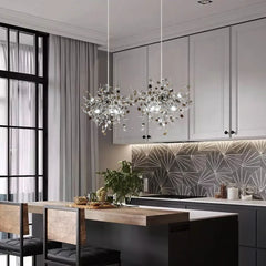 Bar Pendant Light For Living Room Olivia Stainless Steel Dimmable Led