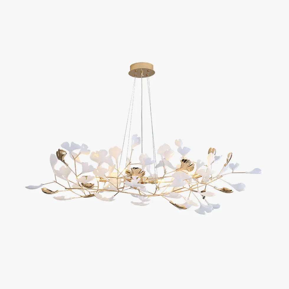 Gold Modern Chandeliers For Study Room Olivia Ceramic Led Ip20