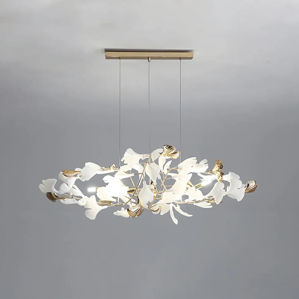 Gold Modern Chandeliers For Study Room Olivia Ceramic Led Ip20