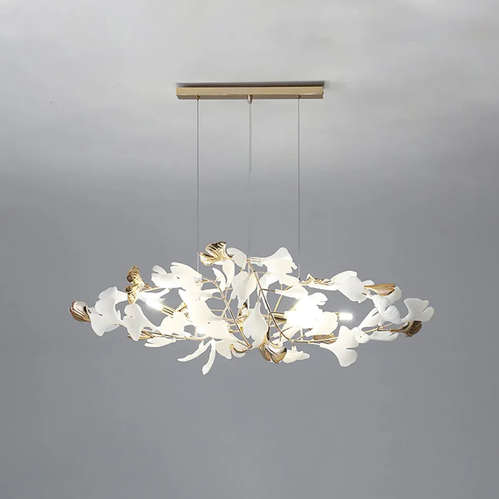 Gold Modern Chandeliers For Study Room Olivia Ceramic Led Ip20