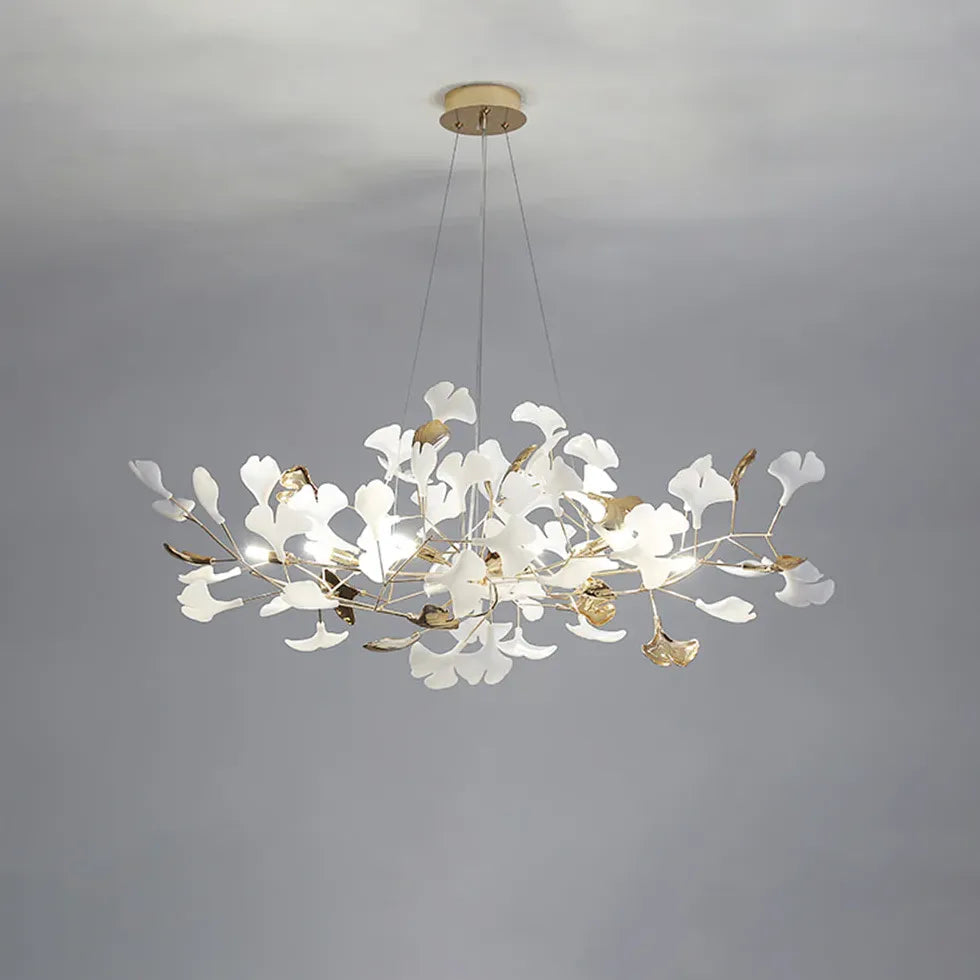 Gold Modern Chandeliers For Study Room Olivia Ceramic Led Ip20