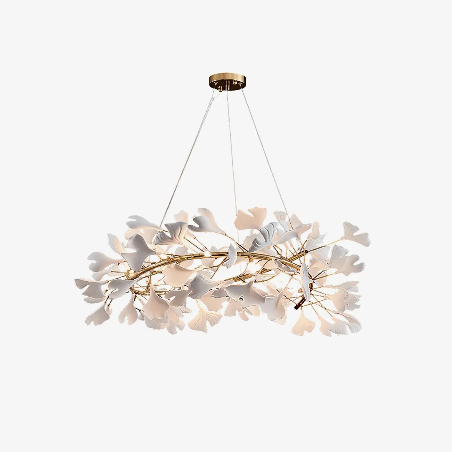 Statement Pendant Light For Bedroom Olivia Metal & Ceramic Led