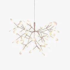 Chandelier For Bedroom Olivia Metal & Acrylic Warm White Ip20 Led