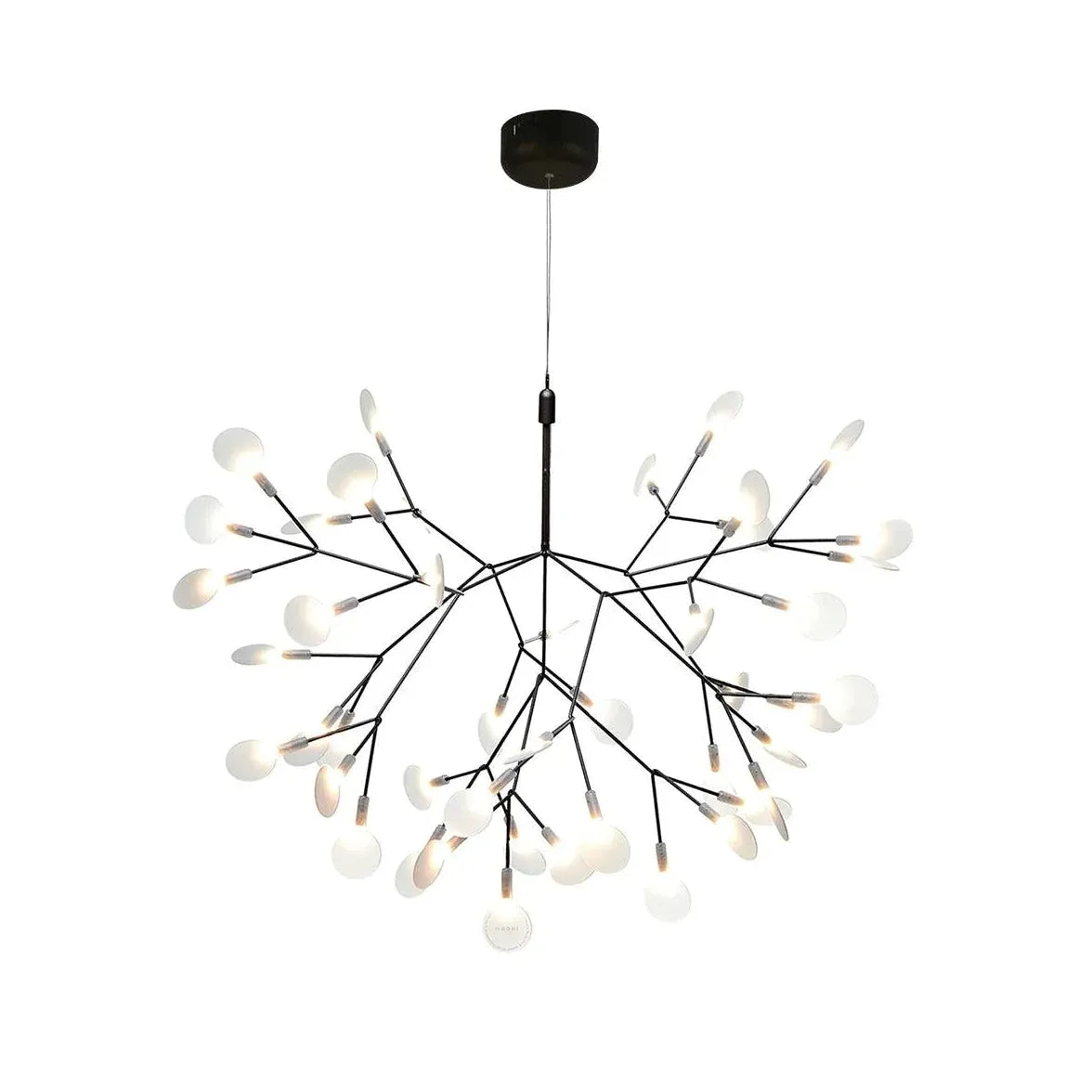 Chandelier For Bedroom Olivia Metal & Acrylic Warm White Ip20 Led