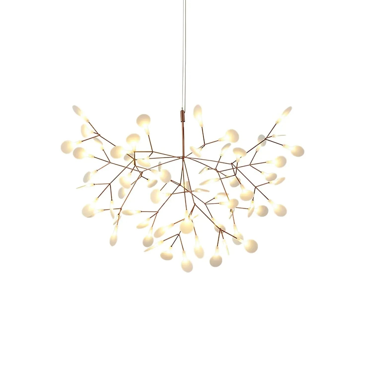 Chandelier For Bedroom Olivia Metal & Acrylic Warm White Ip20 Led