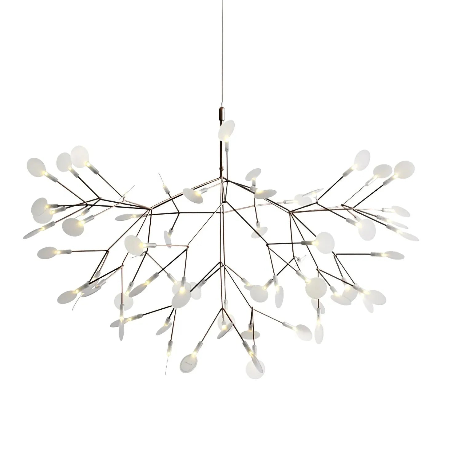 Chandelier For Bedroom Olivia Metal & Acrylic Warm White Ip20 Led