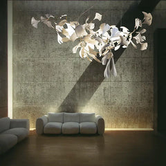 Statement Pendant Light For Living Room Olivia Metal & Ceramic Led