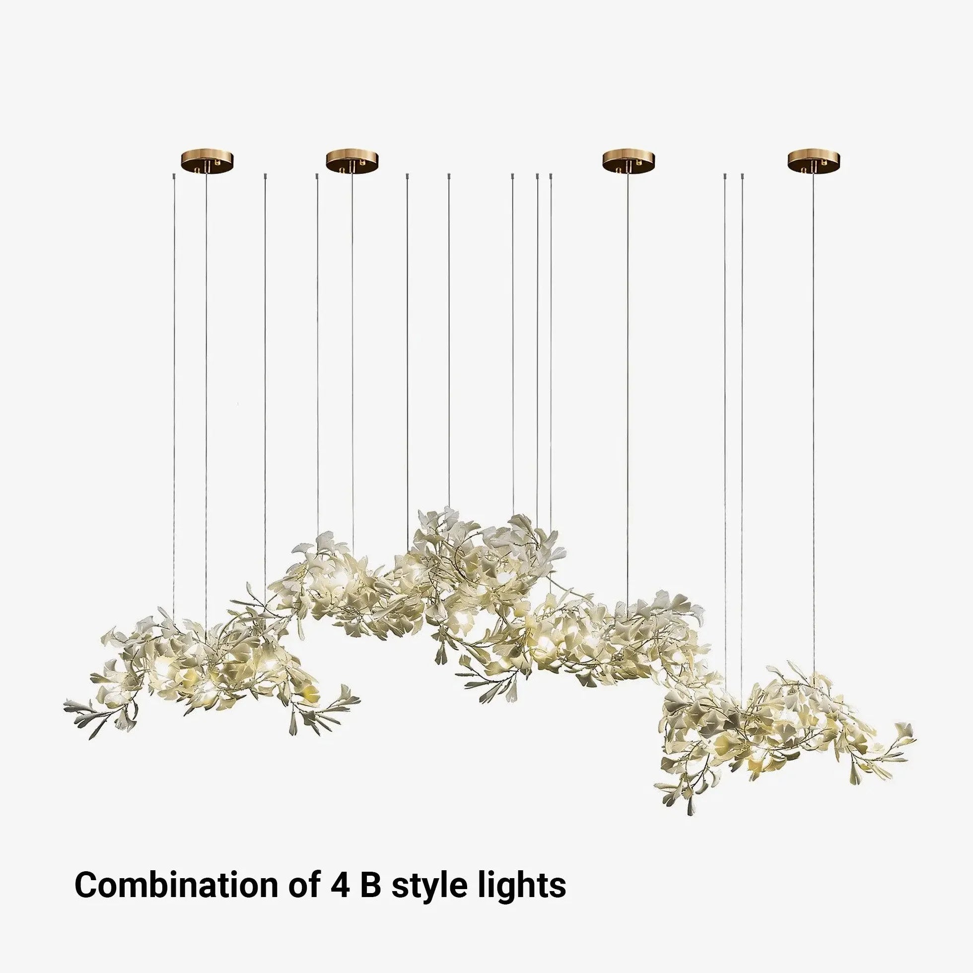 Statement Pendant Light For Living Room Olivia Metal & Ceramic Led