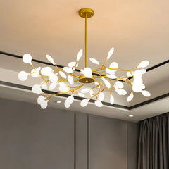 Black Chandelier For Bedroom Olivia Metal Warm White Bi-pin Ip20