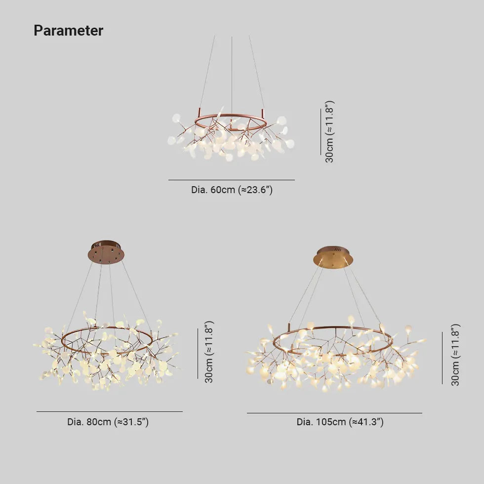 Modern Chandeliers For Bedroom Round Olivia Metal & Acrylic Ip20 Led