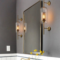 Flush Wall Light For Bathroom Oneal Metal Ip20 Led