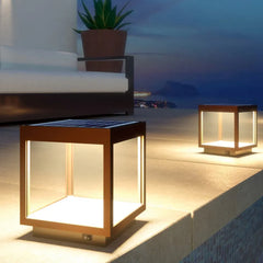 Black Floor Lamp & Lanterns Orr Metal Ip65 Led Outdoor