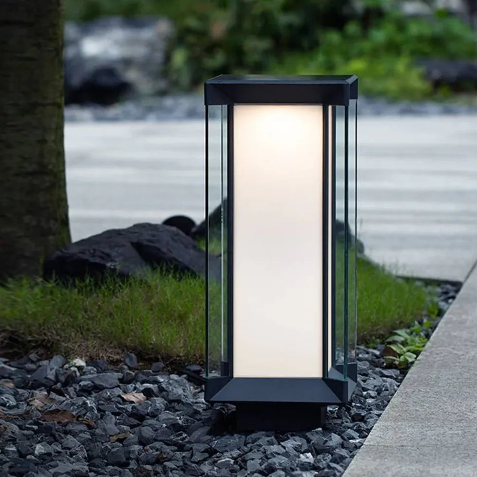 Black Solar Light Orr Metal Outdoor Solar