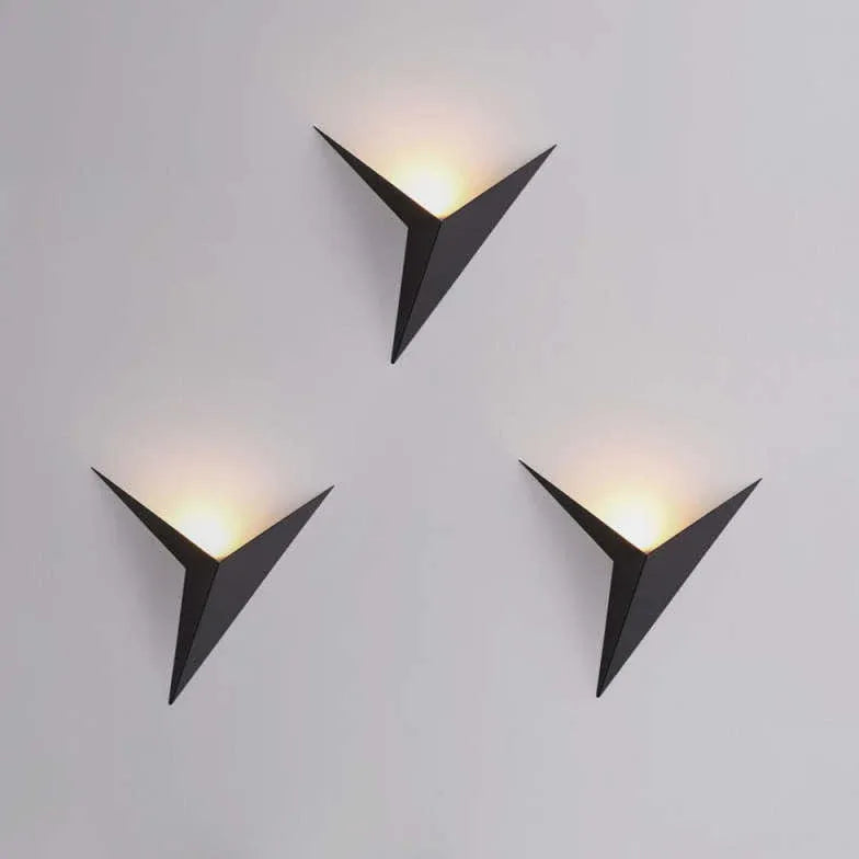 Triangle Led Wall Lamp For Bedroom